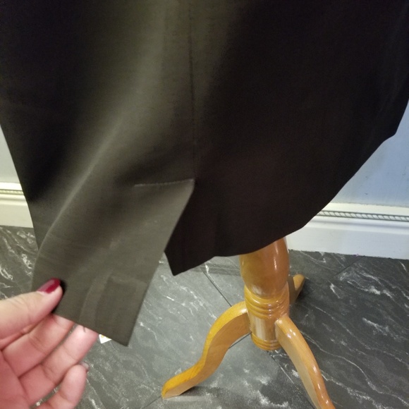 Banana Republic brown WOOL pencil skirt (Q11) - Picture 5 of 5